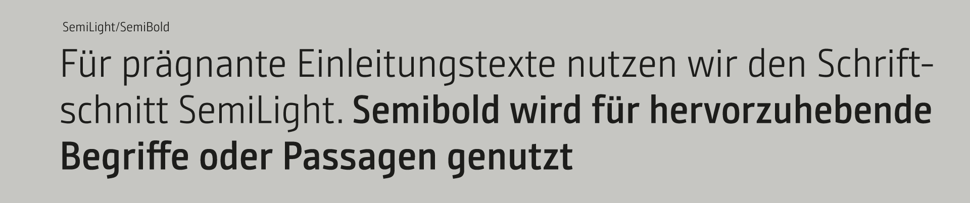 Headlines – Zeichenumfang und Schriftschnitte