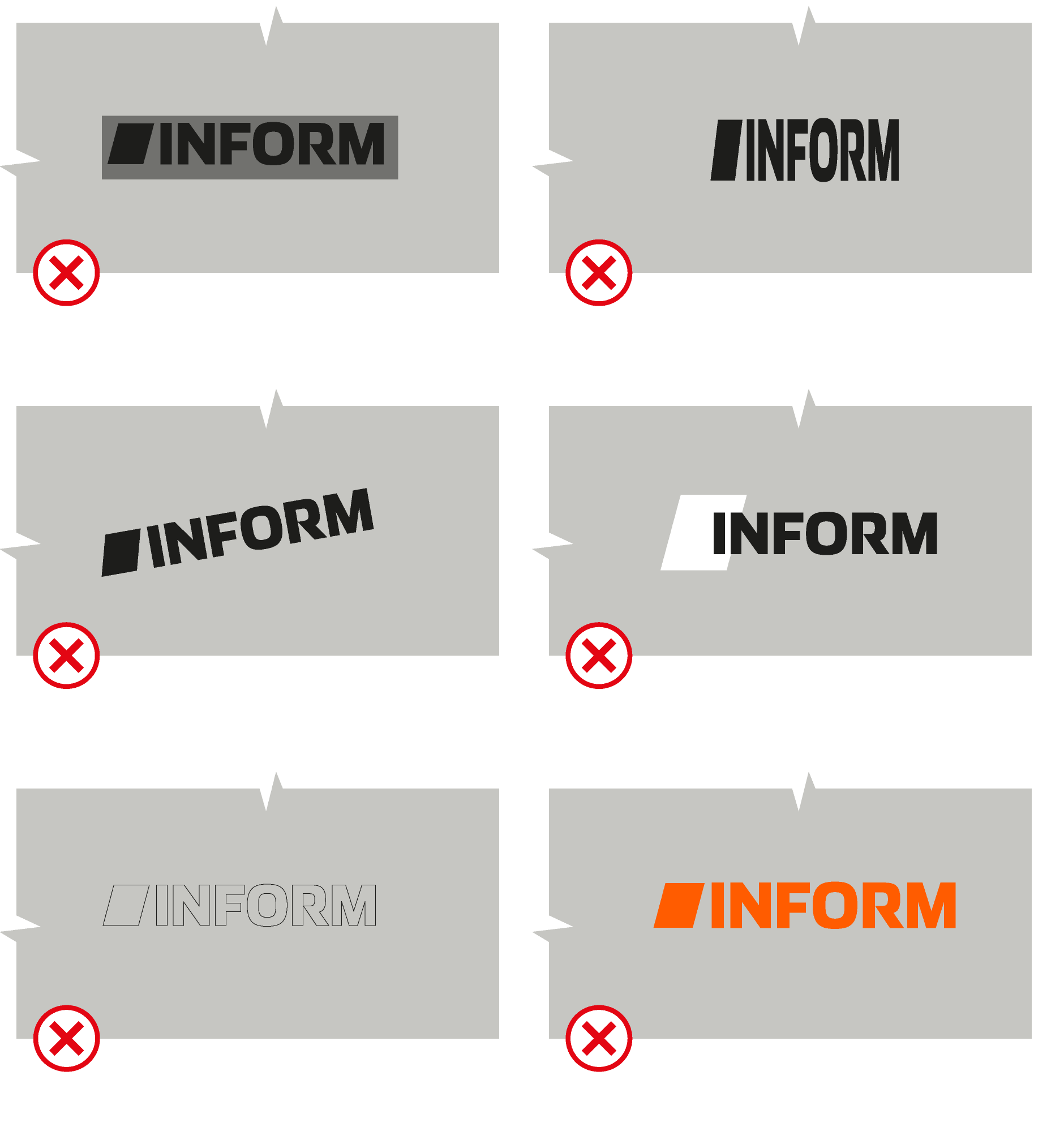DON’Ts – das ist nicht erlaubt<br />
