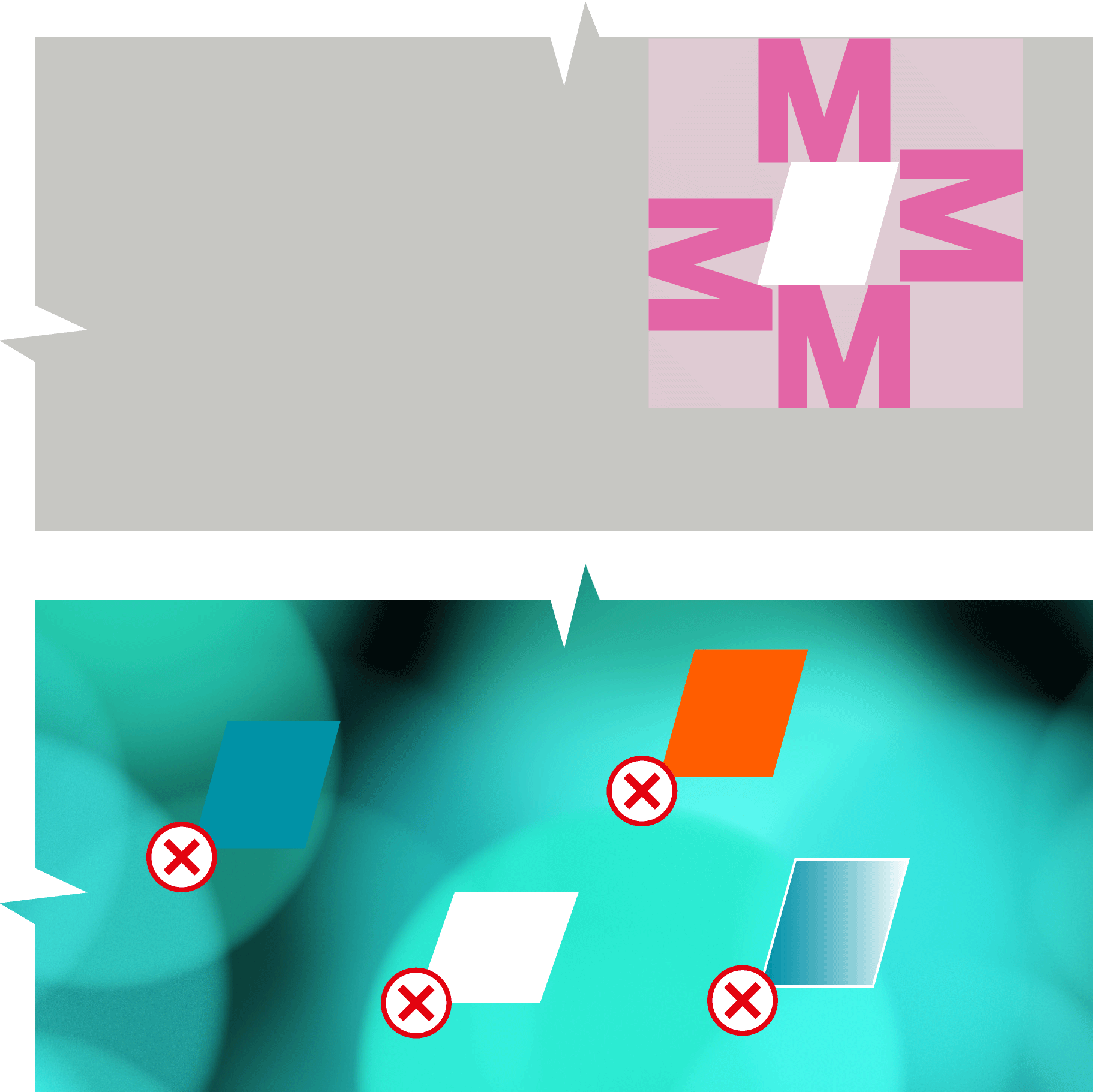 Der Rhomboid im Solo-Einsatz
